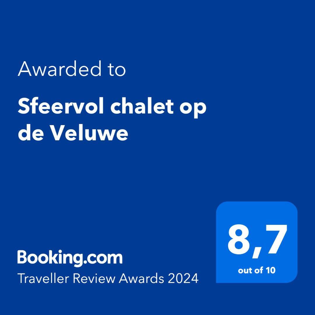 Sfeervol Chalet Op De Veluwe Putten Zewnętrze zdjęcie
